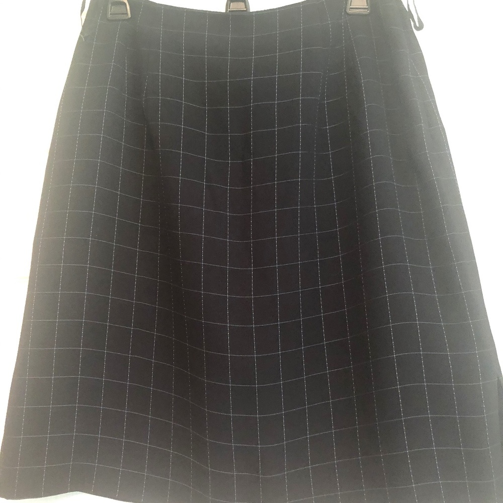 Black Side Zip Skirt